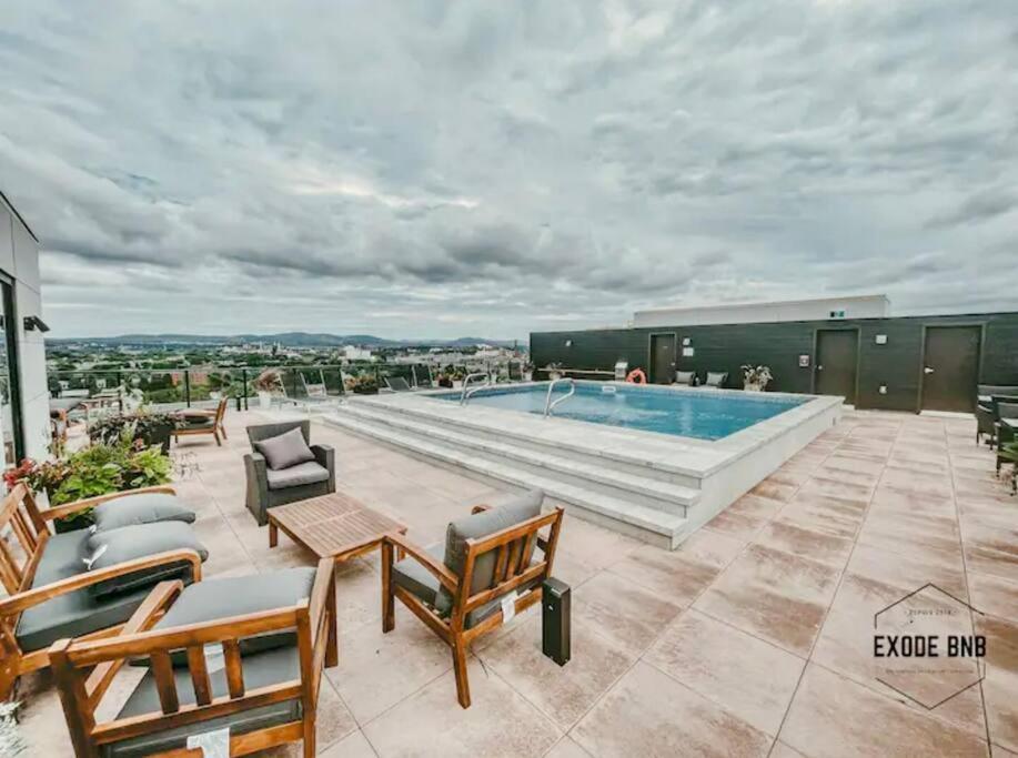 Condo - 305 Piscine Bbq Wifi Квебек Екстериор снимка